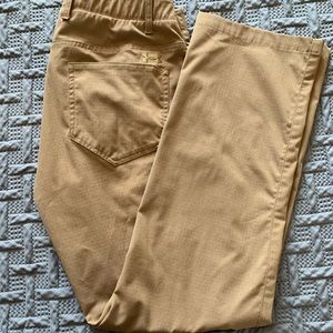 Tan Under Armour casual pants